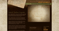 Desktop Screenshot of laterrastone.com
